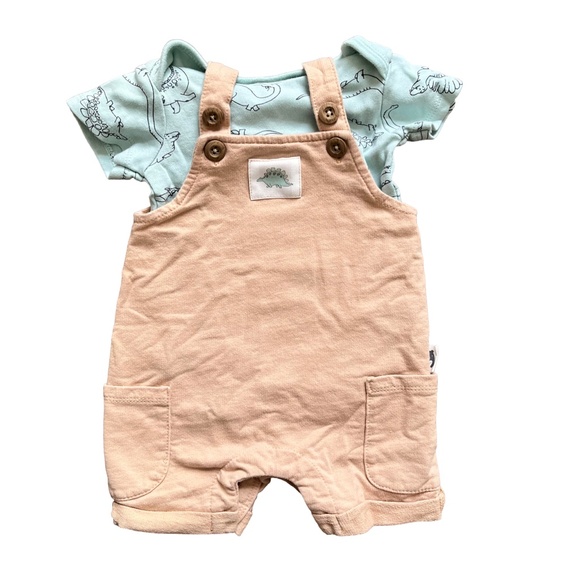 Carter's, Rabbit + Bear, Gymboree +: 5 Baby Rompers, Size 3 Months - Picture 3 of 8